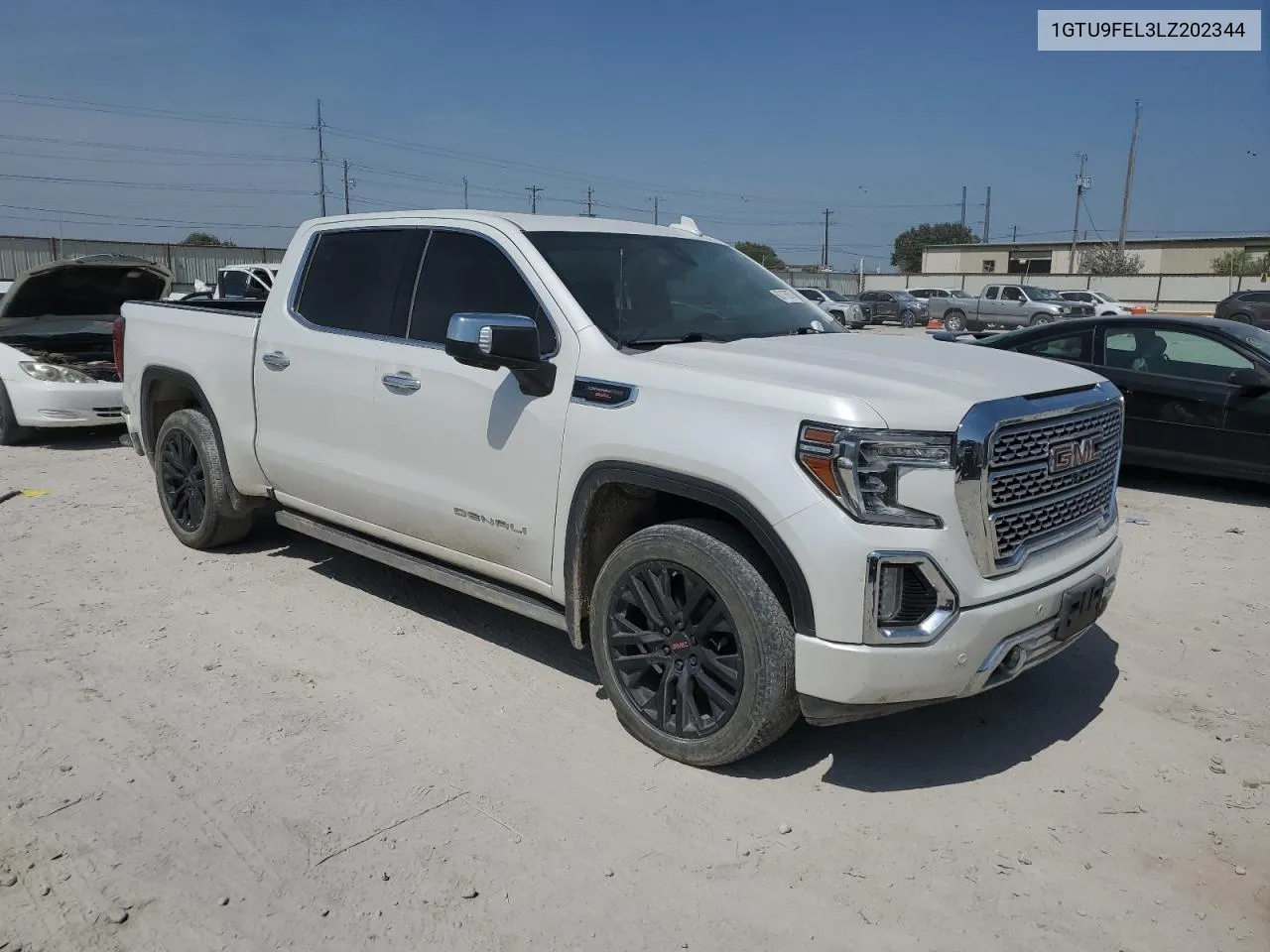 2020 GMC Sierra K1500 Denali VIN: 1GTU9FEL3LZ202344 Lot: 63175974