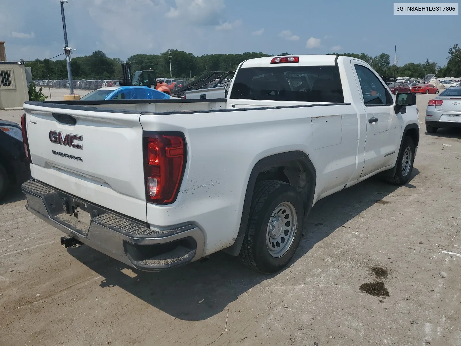 3GTN8AEH1LG317806 2020 GMC Sierra C1500