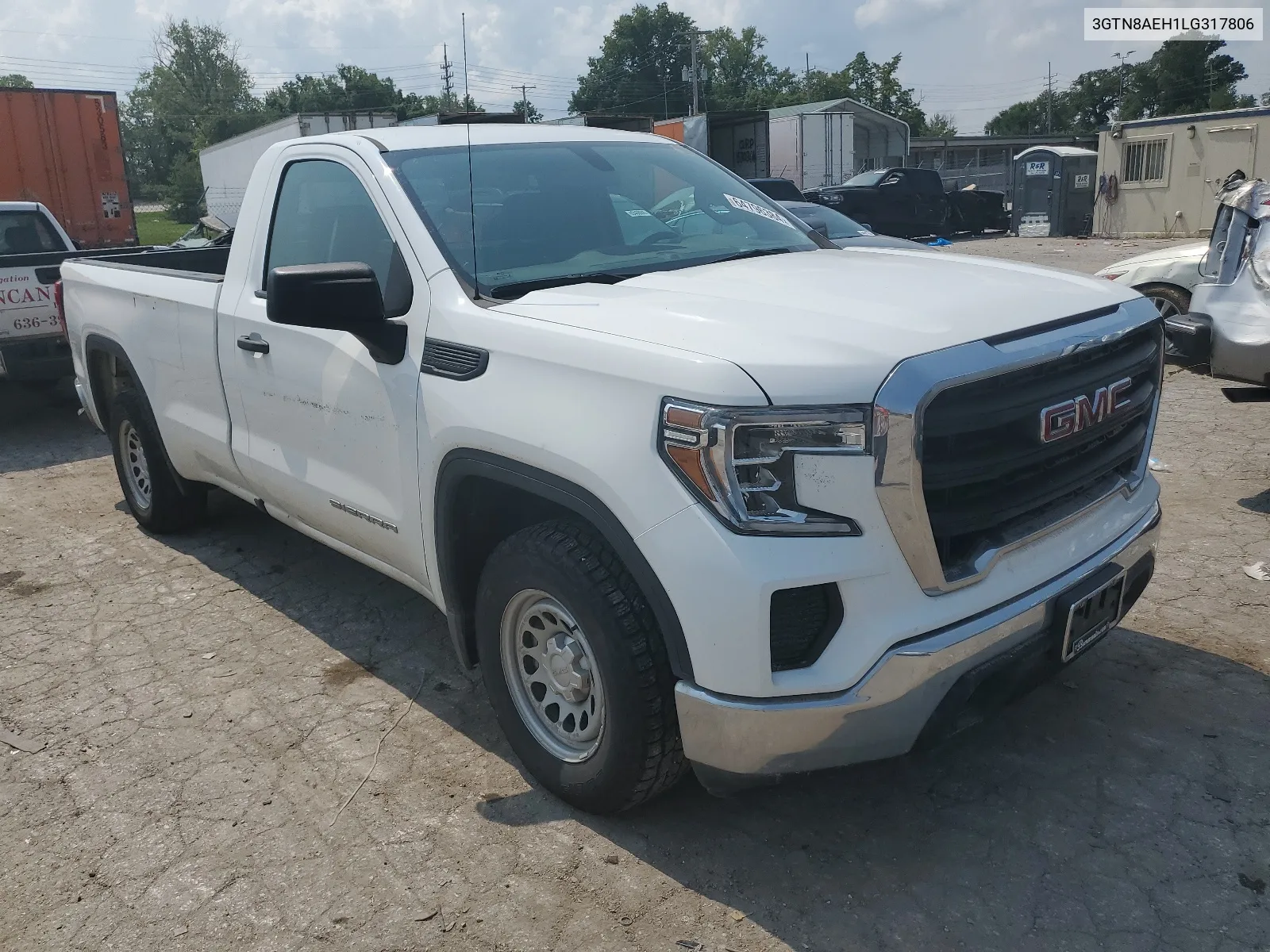 3GTN8AEH1LG317806 2020 GMC Sierra C1500