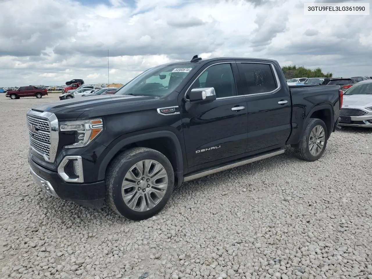 2020 GMC Sierra K1500 Denali VIN: 3GTU9FEL3LG361090 Lot: 64980674