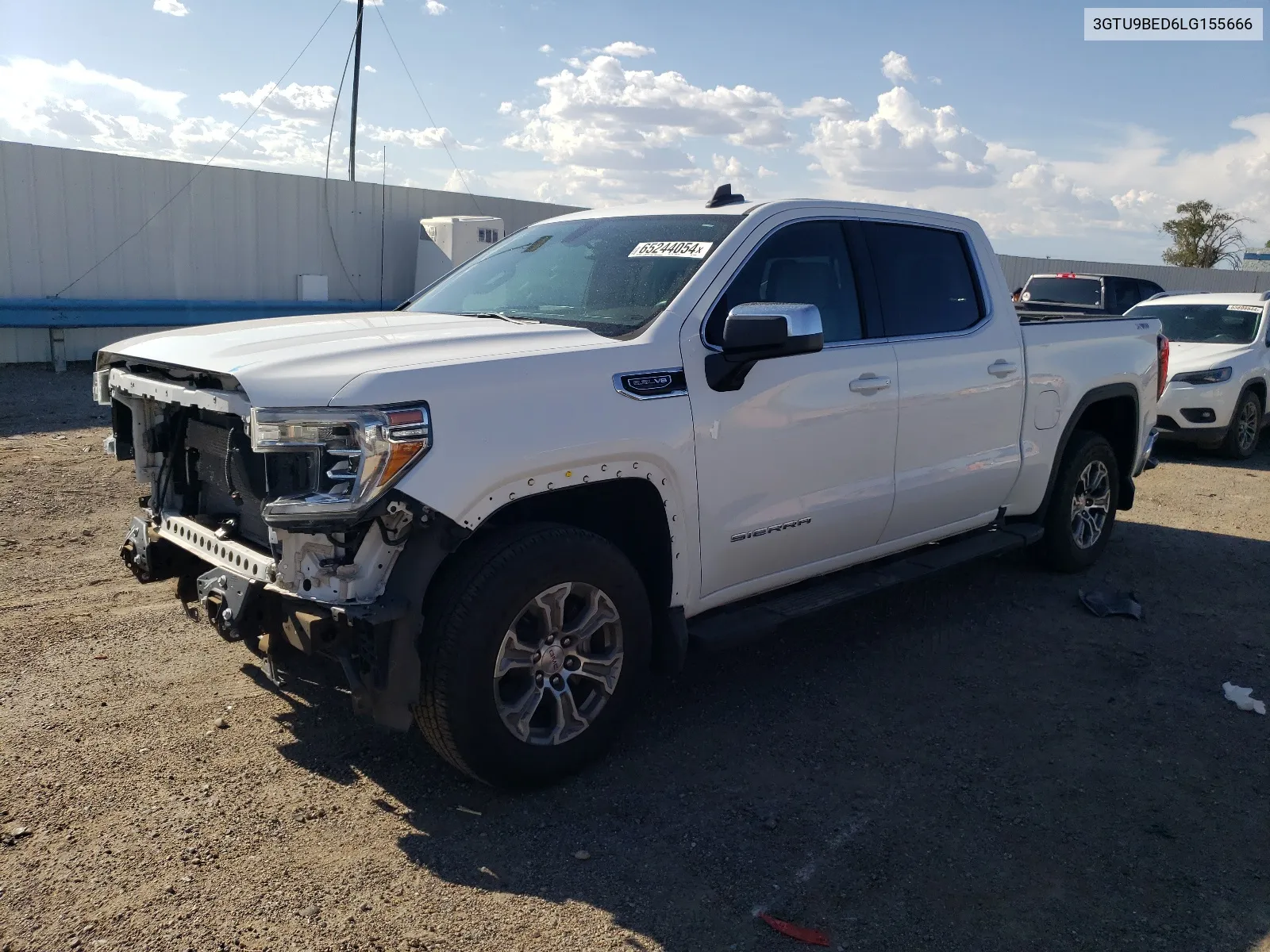 2020 GMC Sierra K1500 Sle VIN: 3GTU9BED6LG155666 Lot: 65244054