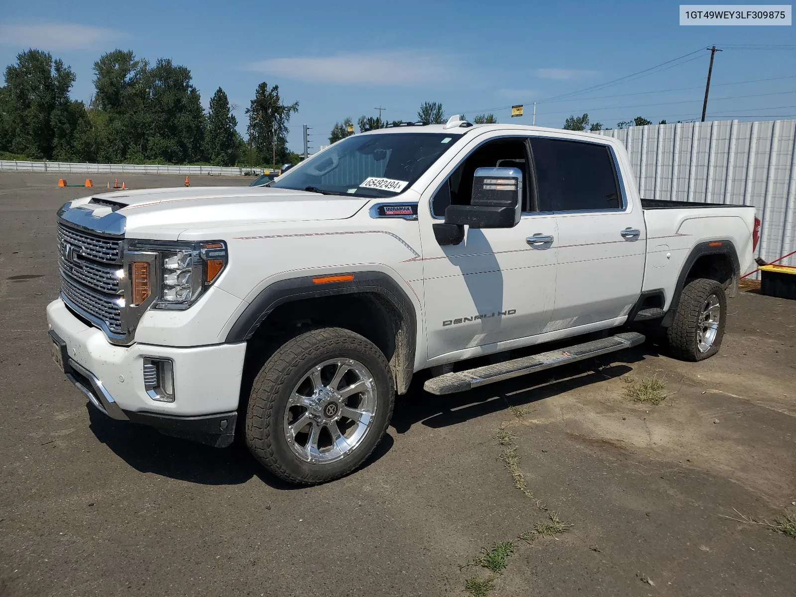 1GT49WEY3LF309875 2020 GMC Sierra K3500 Denali