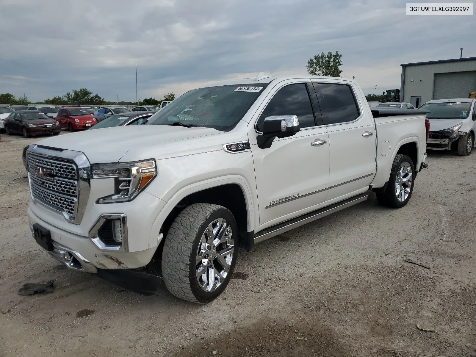 2020 GMC Sierra K1500 Denali VIN: 3GTU9FELXLG392997 Lot: 66930514