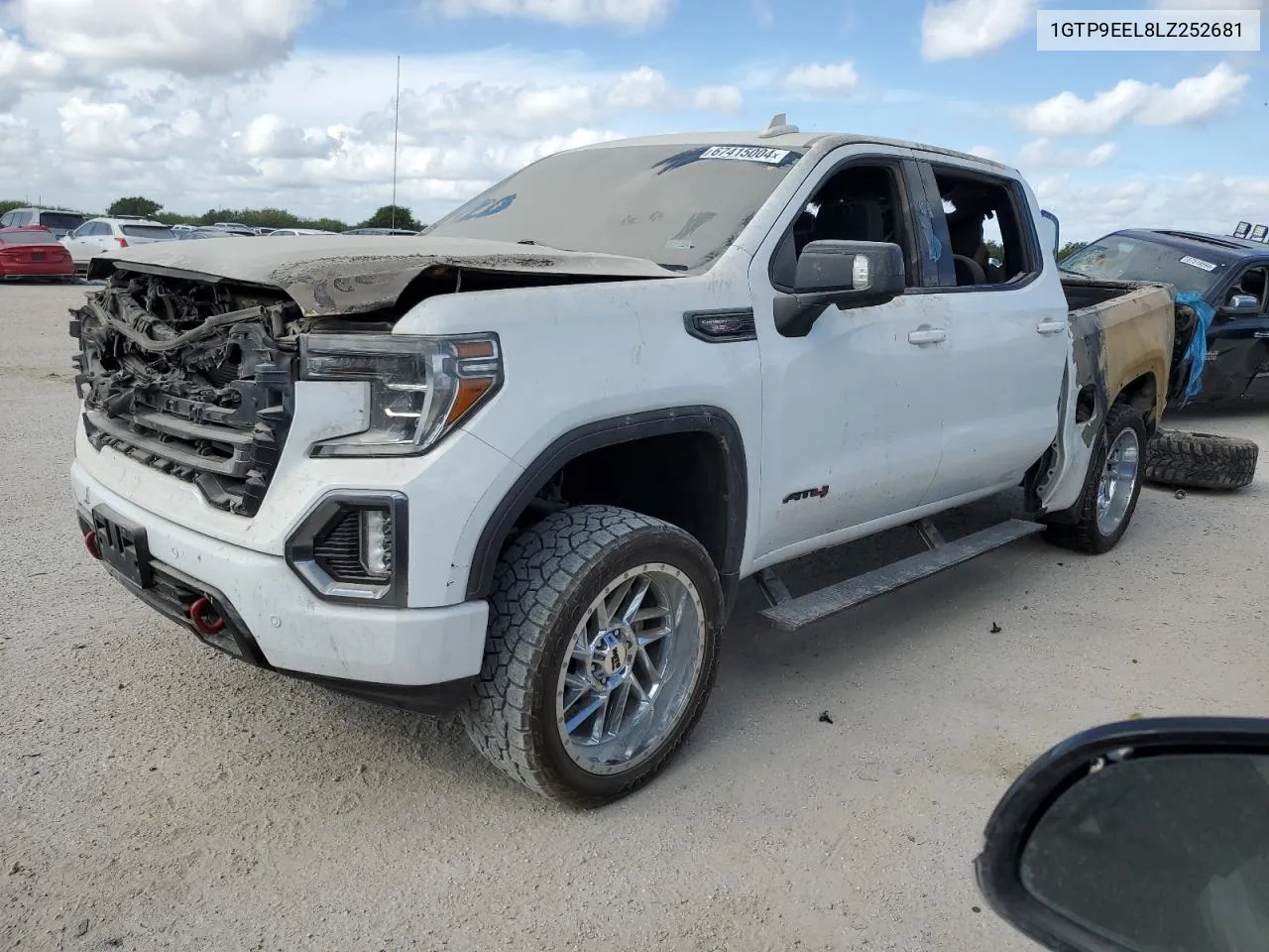 2020 GMC Sierra K1500 At4 VIN: 1GTP9EEL8LZ252681 Lot: 67415004