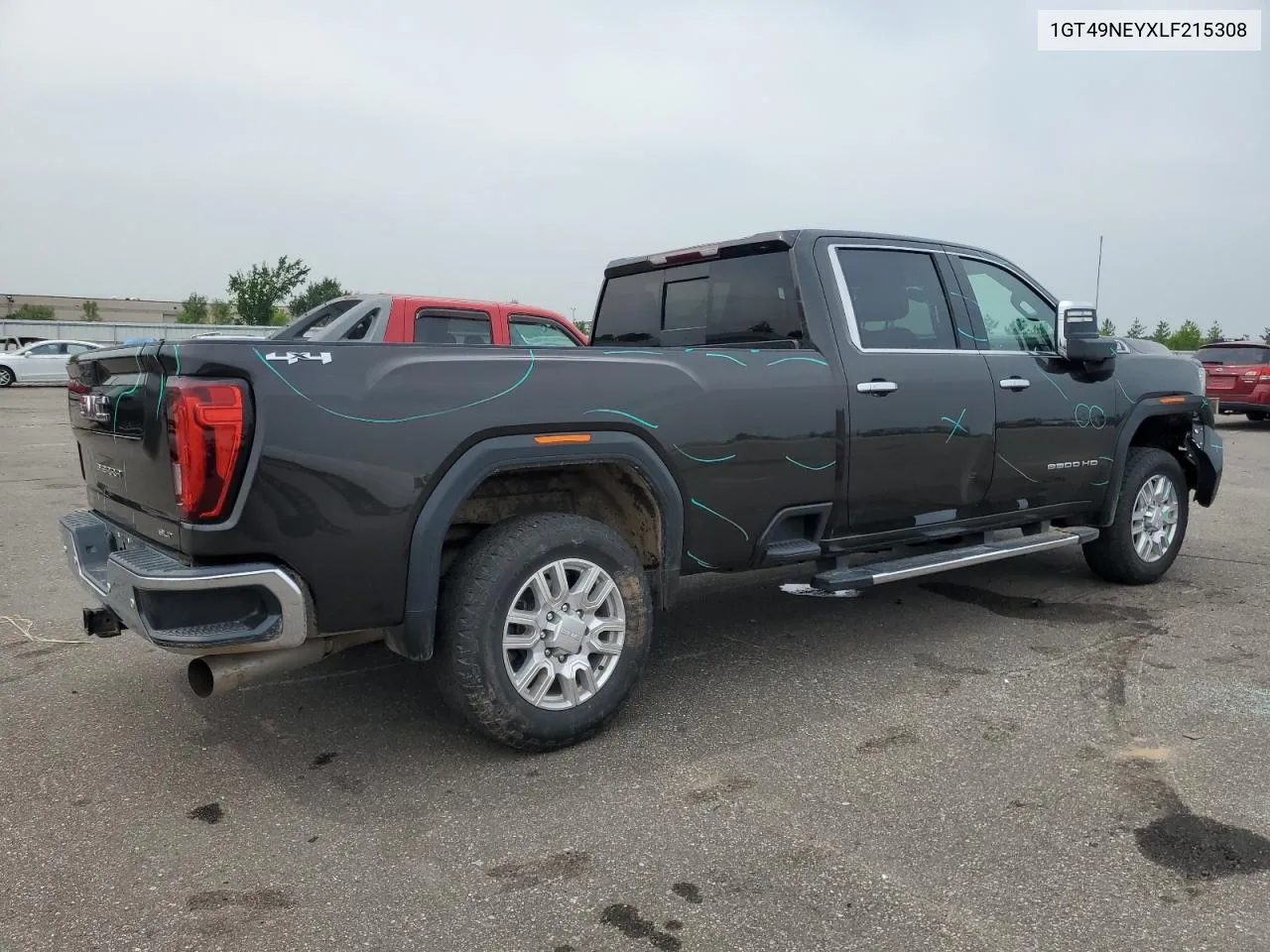 1GT49NEYXLF215308 2020 GMC Sierra K2500 Slt