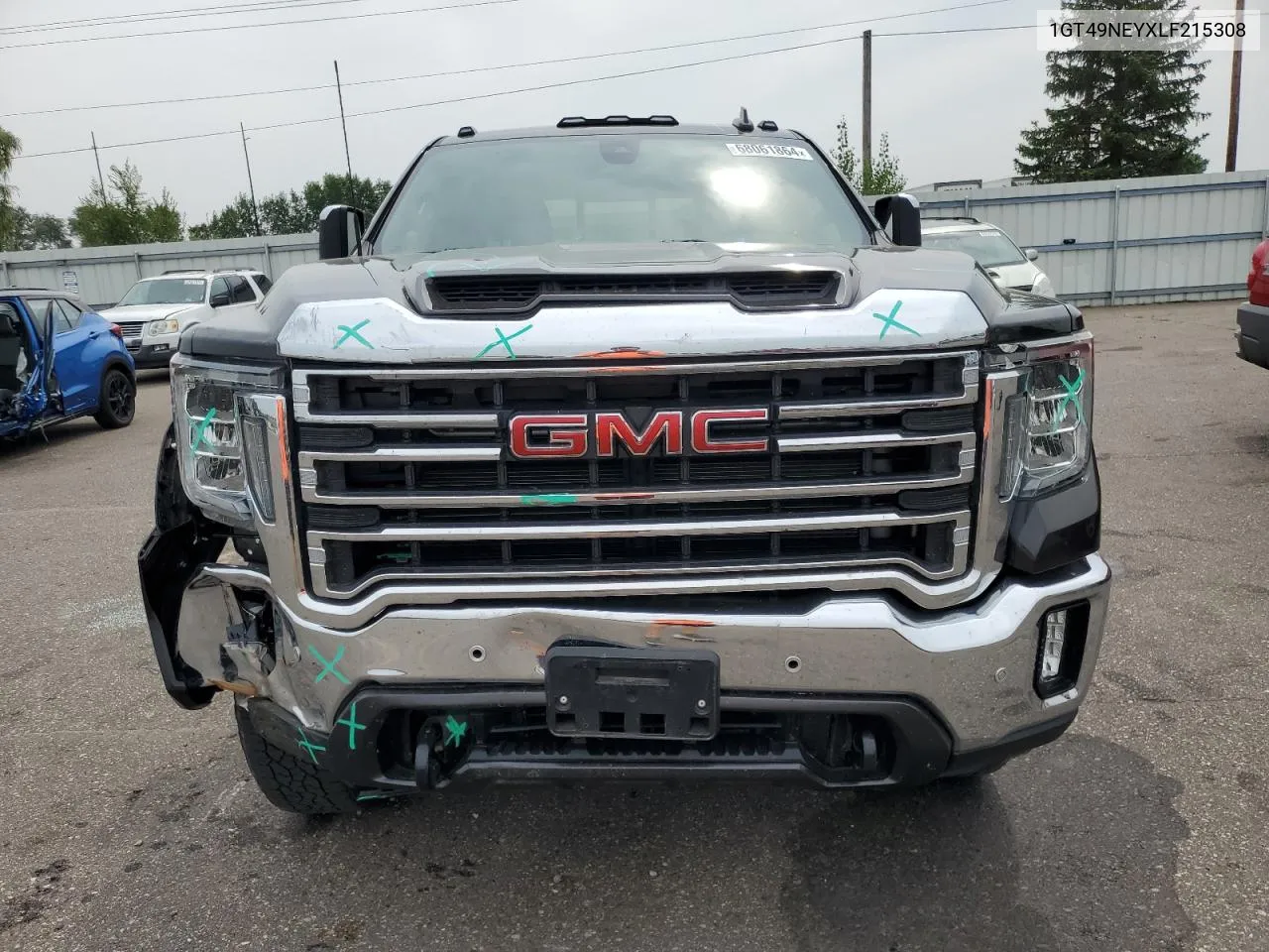 2020 GMC Sierra K2500 Slt VIN: 1GT49NEYXLF215308 Lot: 68061864