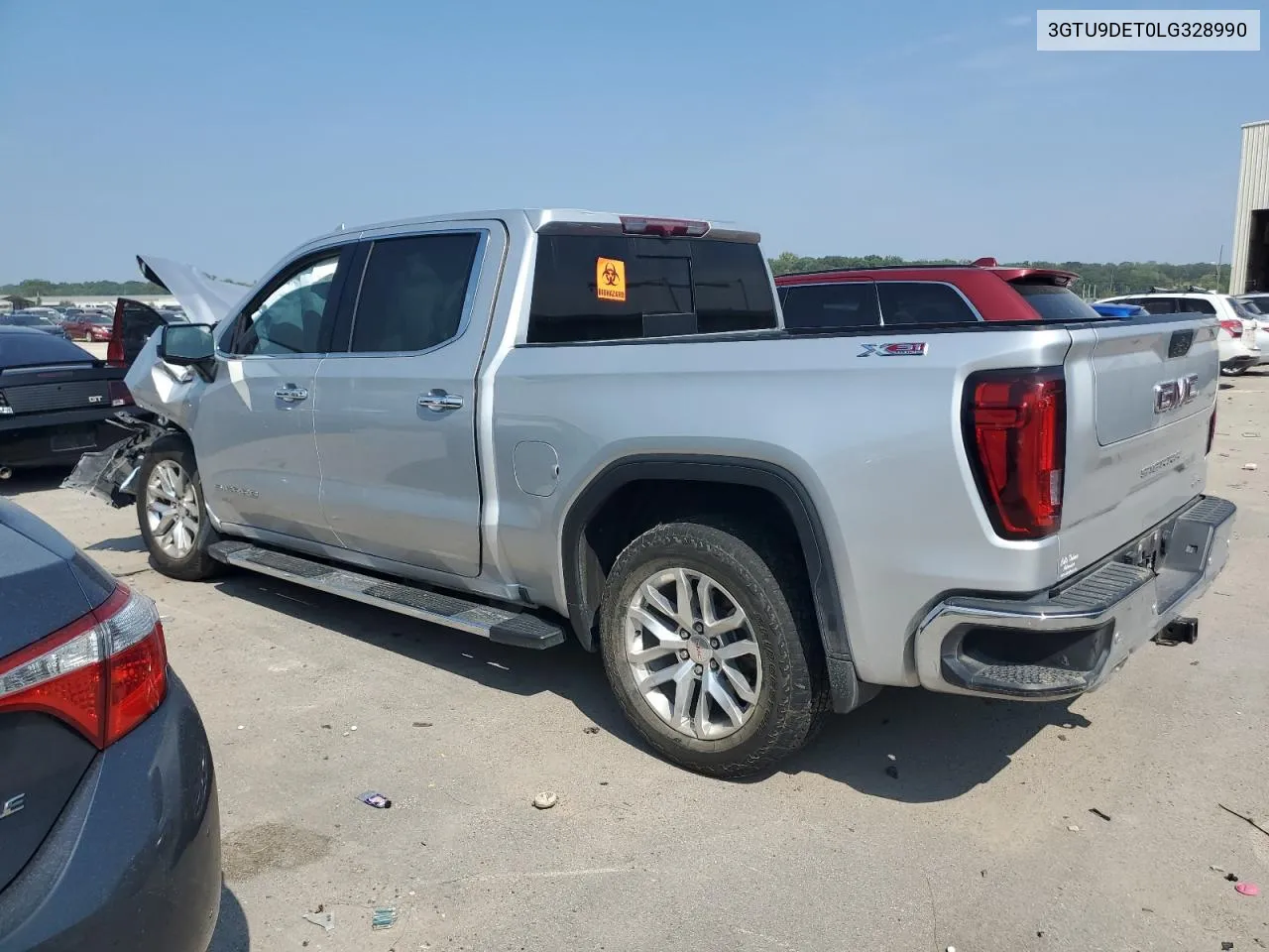 2020 GMC Sierra K1500 Slt VIN: 3GTU9DET0LG328990 Lot: 68123994