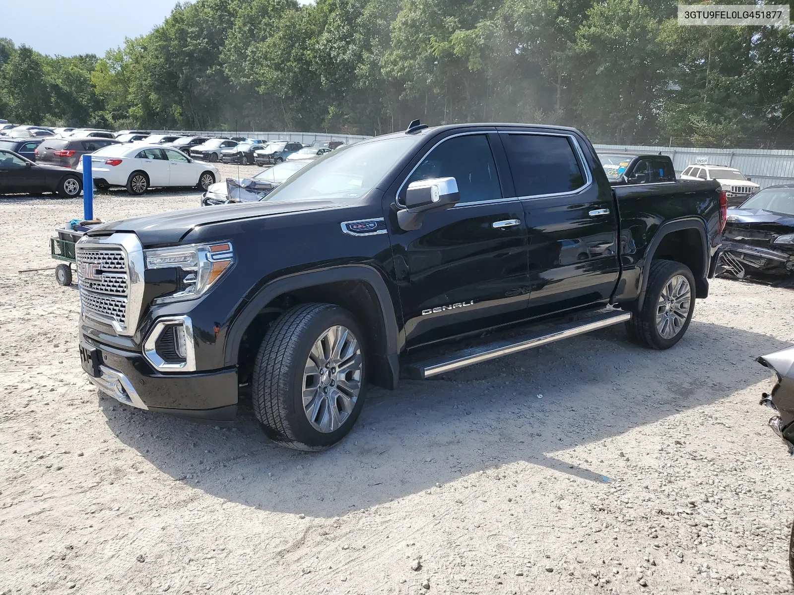 2020 GMC Sierra K1500 Denali VIN: 3GTU9FEL0LG451877 Lot: 68607254