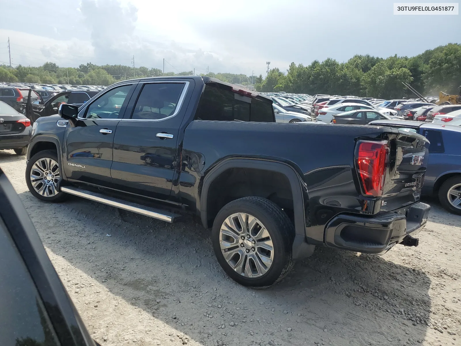 2020 GMC Sierra K1500 Denali VIN: 3GTU9FEL0LG451877 Lot: 68607254