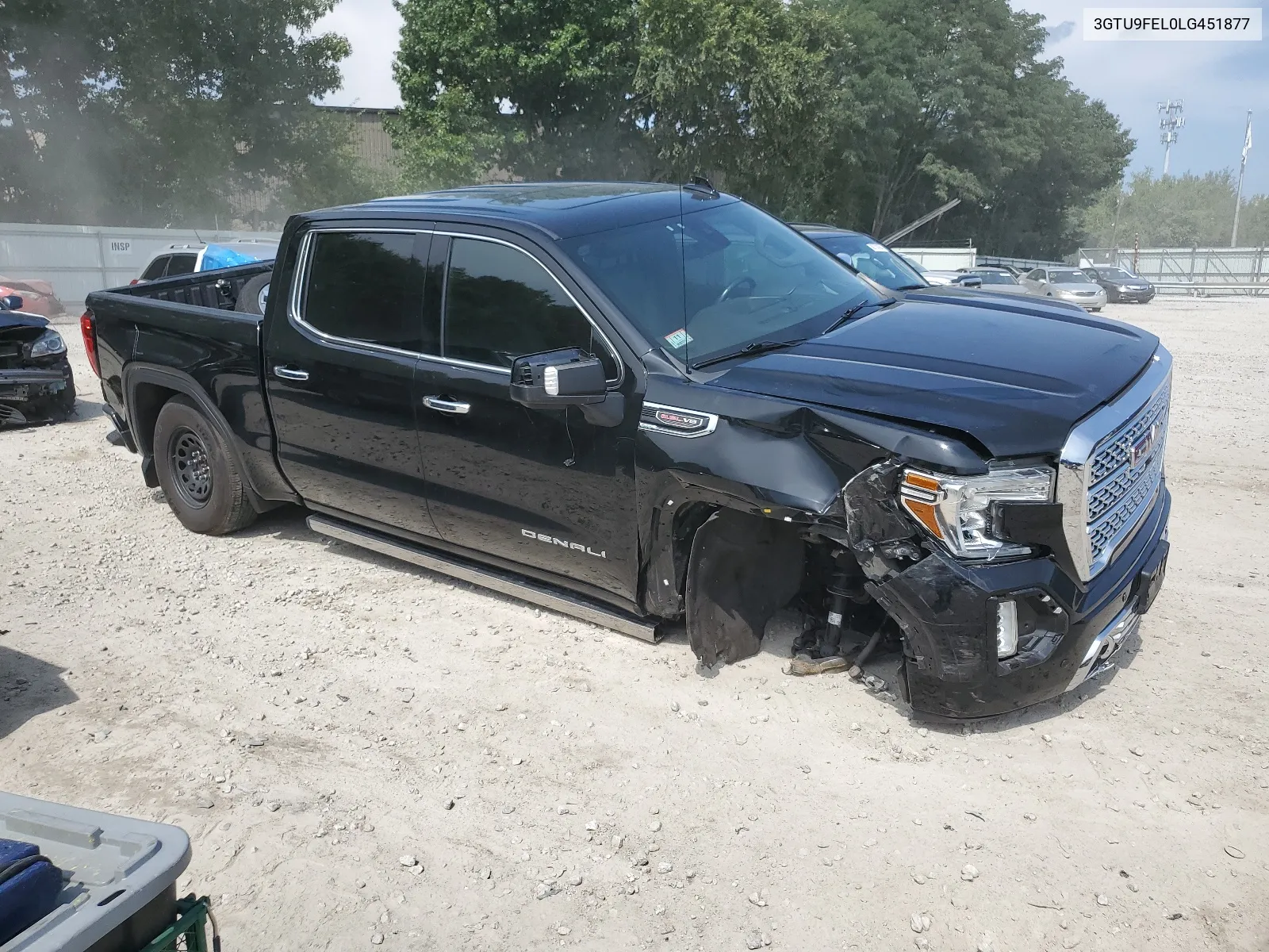 2020 GMC Sierra K1500 Denali VIN: 3GTU9FEL0LG451877 Lot: 68607254