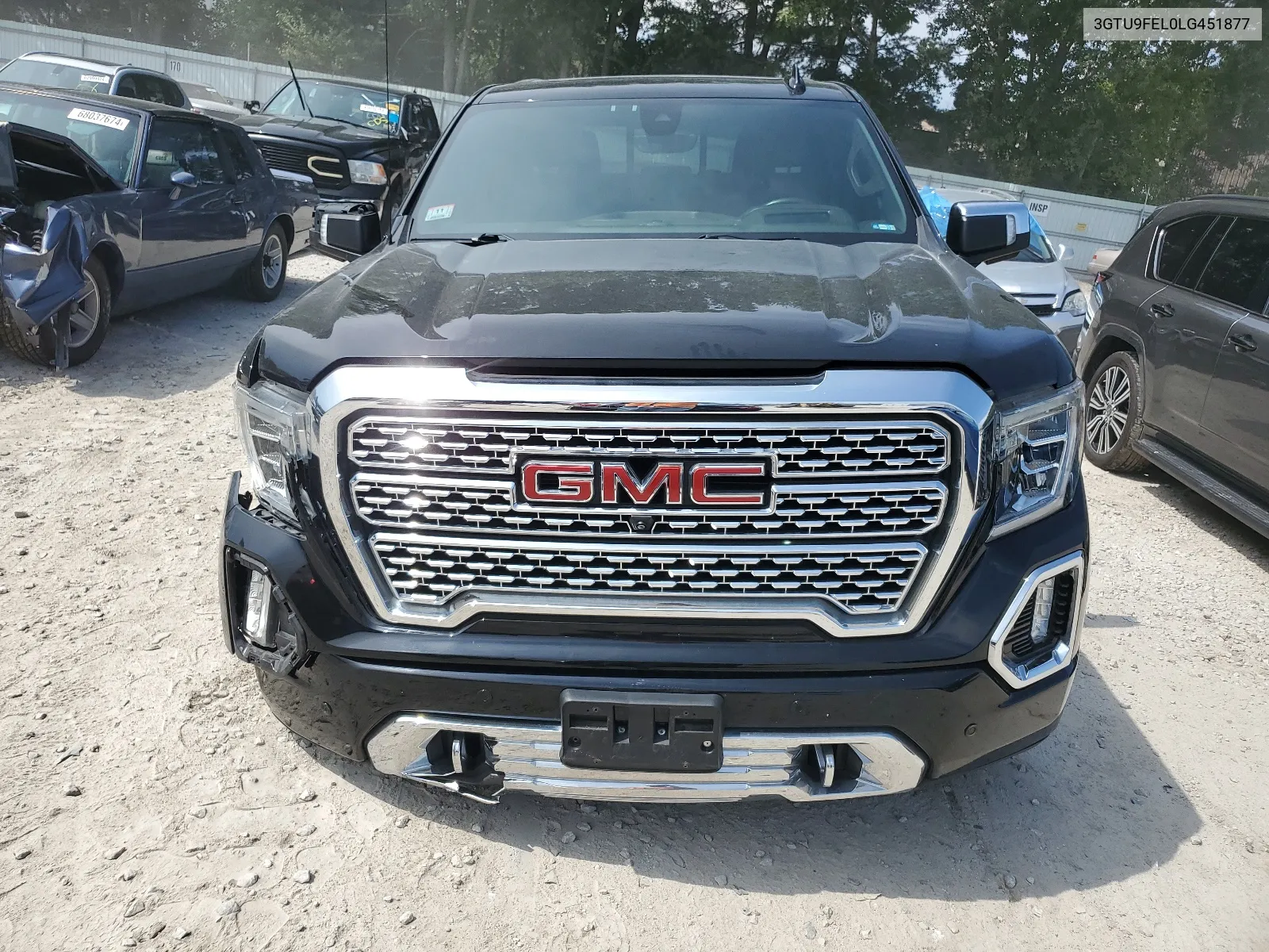 2020 GMC Sierra K1500 Denali VIN: 3GTU9FEL0LG451877 Lot: 68607254