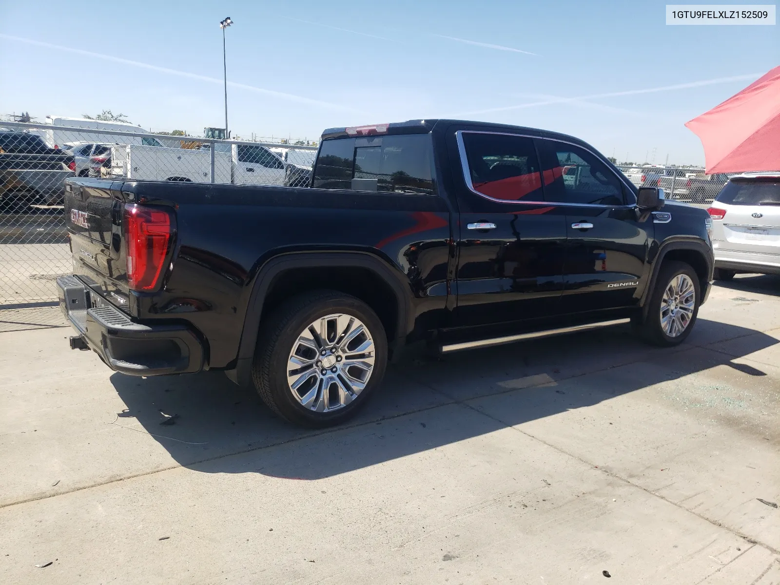 2020 GMC Sierra K1500 Denali VIN: 1GTU9FELXLZ152509 Lot: 69033774