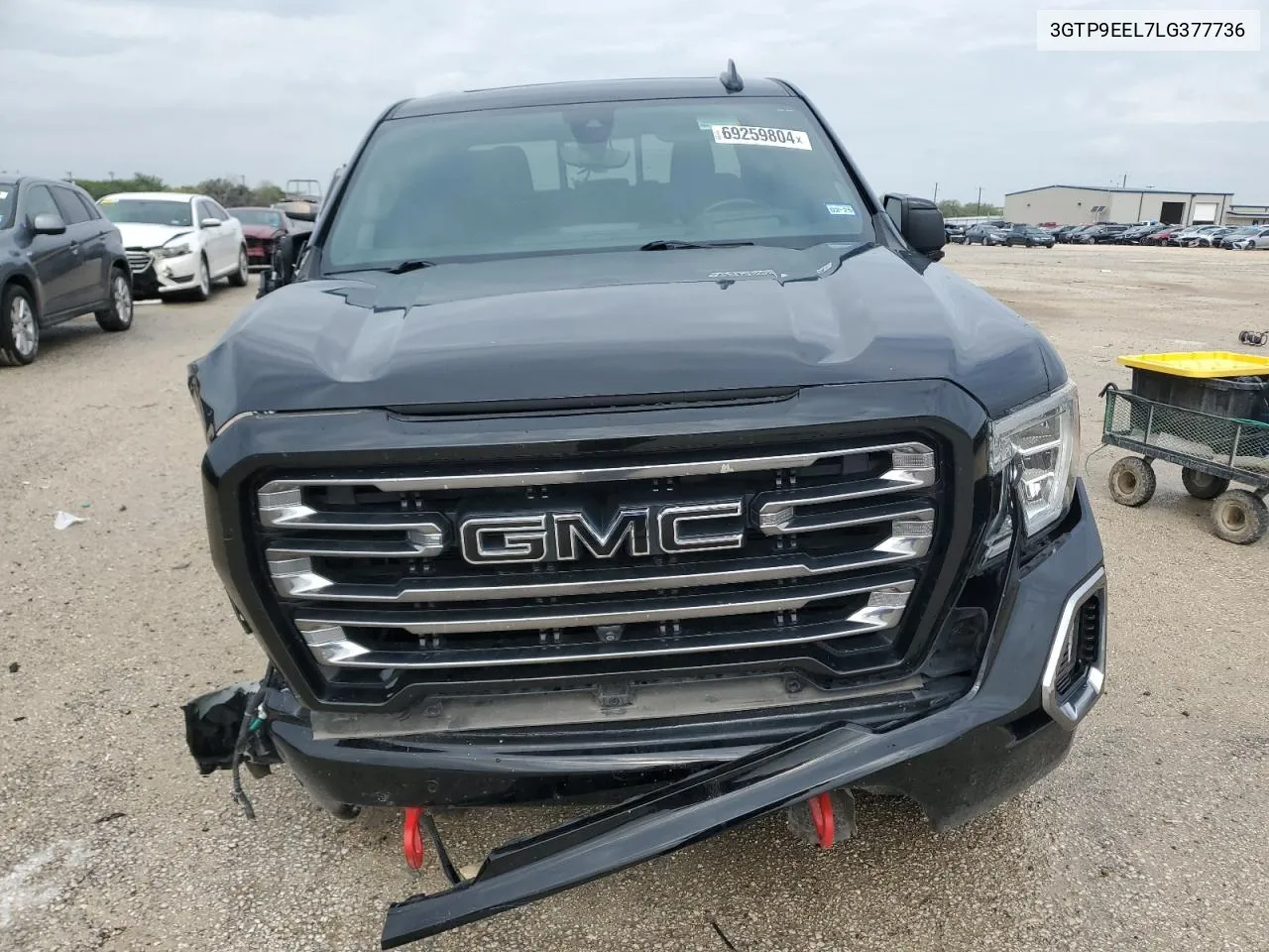 2020 GMC Sierra K1500 At4 VIN: 3GTP9EEL7LG377736 Lot: 69259804