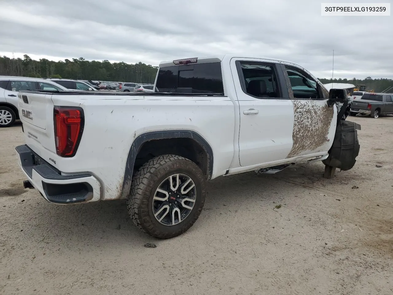 2020 GMC Sierra K1500 At4 VIN: 3GTP9EELXLG193259 Lot: 69753814