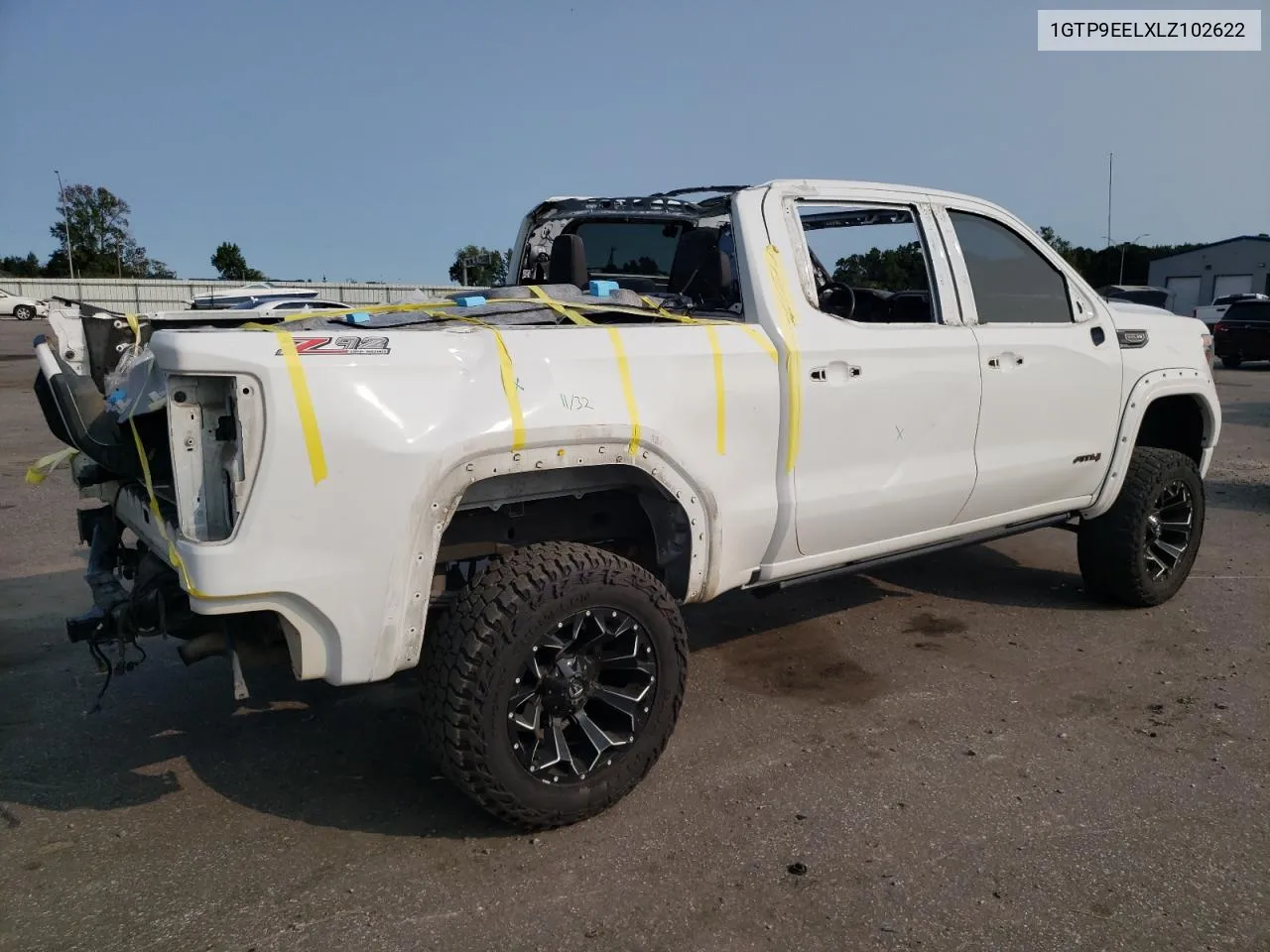 2020 GMC Sierra K1500 At4 VIN: 1GTP9EELXLZ102622 Lot: 69854214