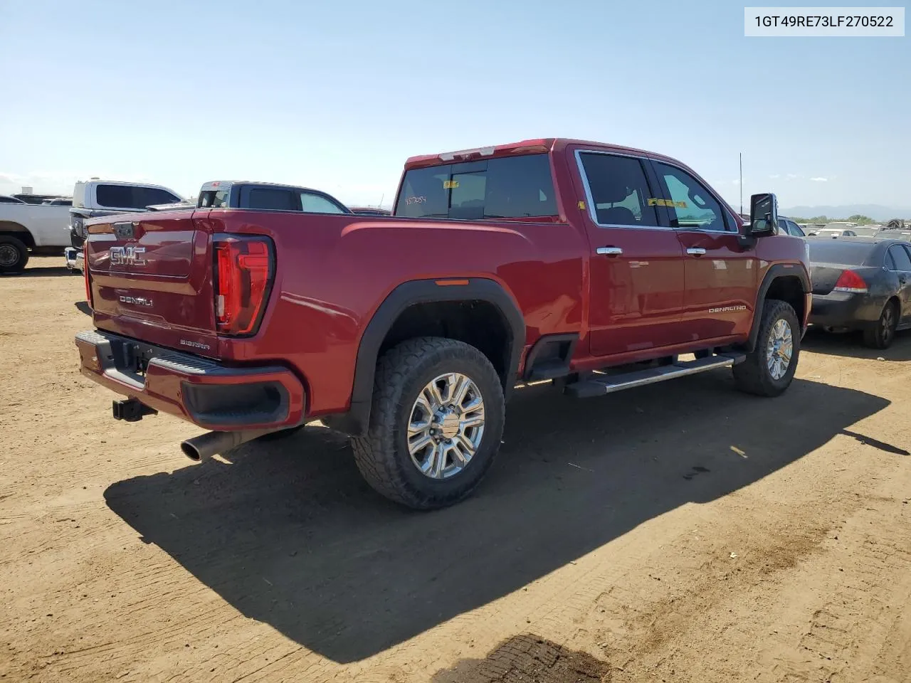 2020 GMC Sierra K2500 Denali VIN: 1GT49RE73LF270522 Lot: 69872884