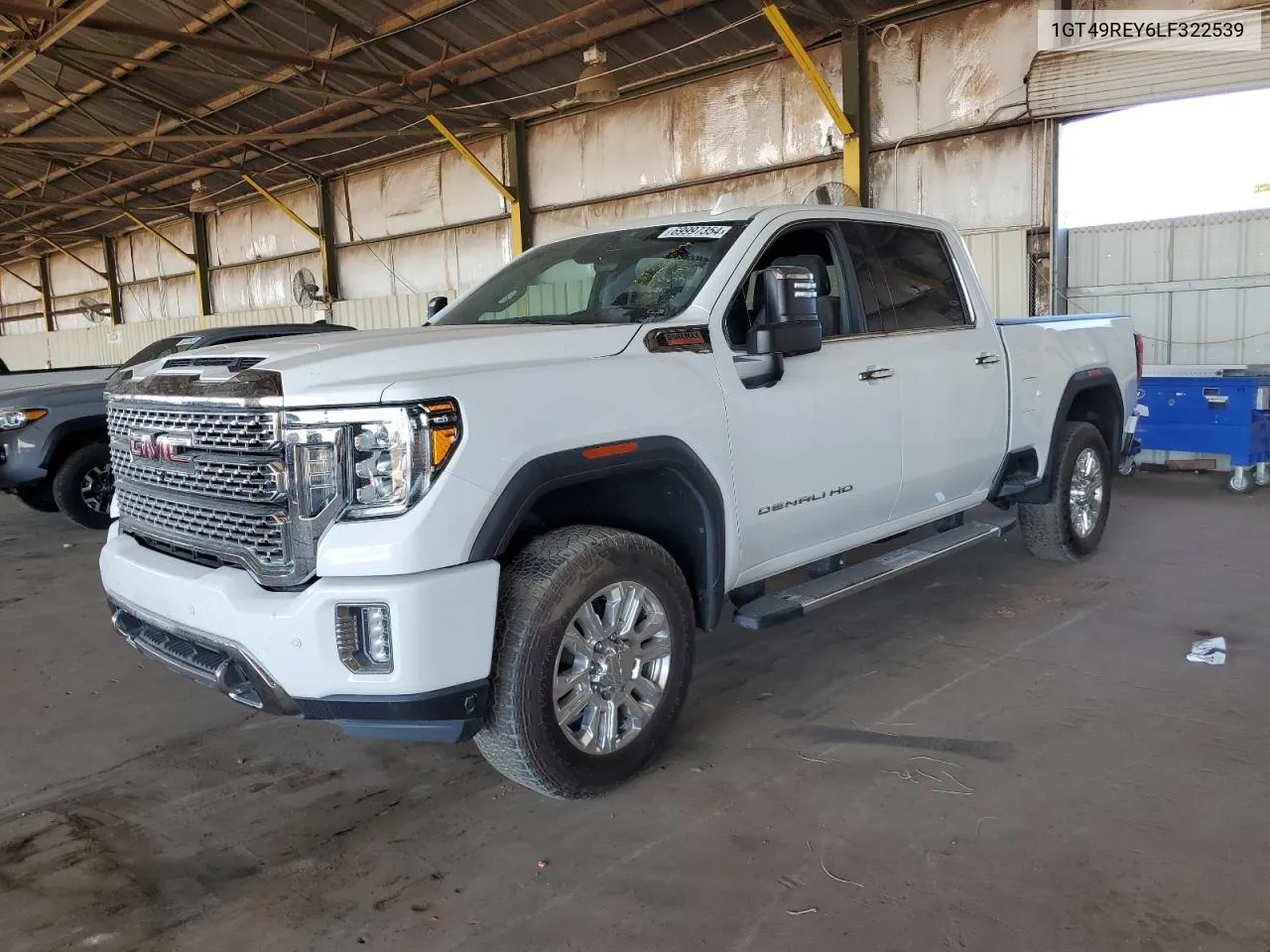 2020 GMC Sierra K2500 Denali VIN: 1GT49REY6LF322539 Lot: 69997354