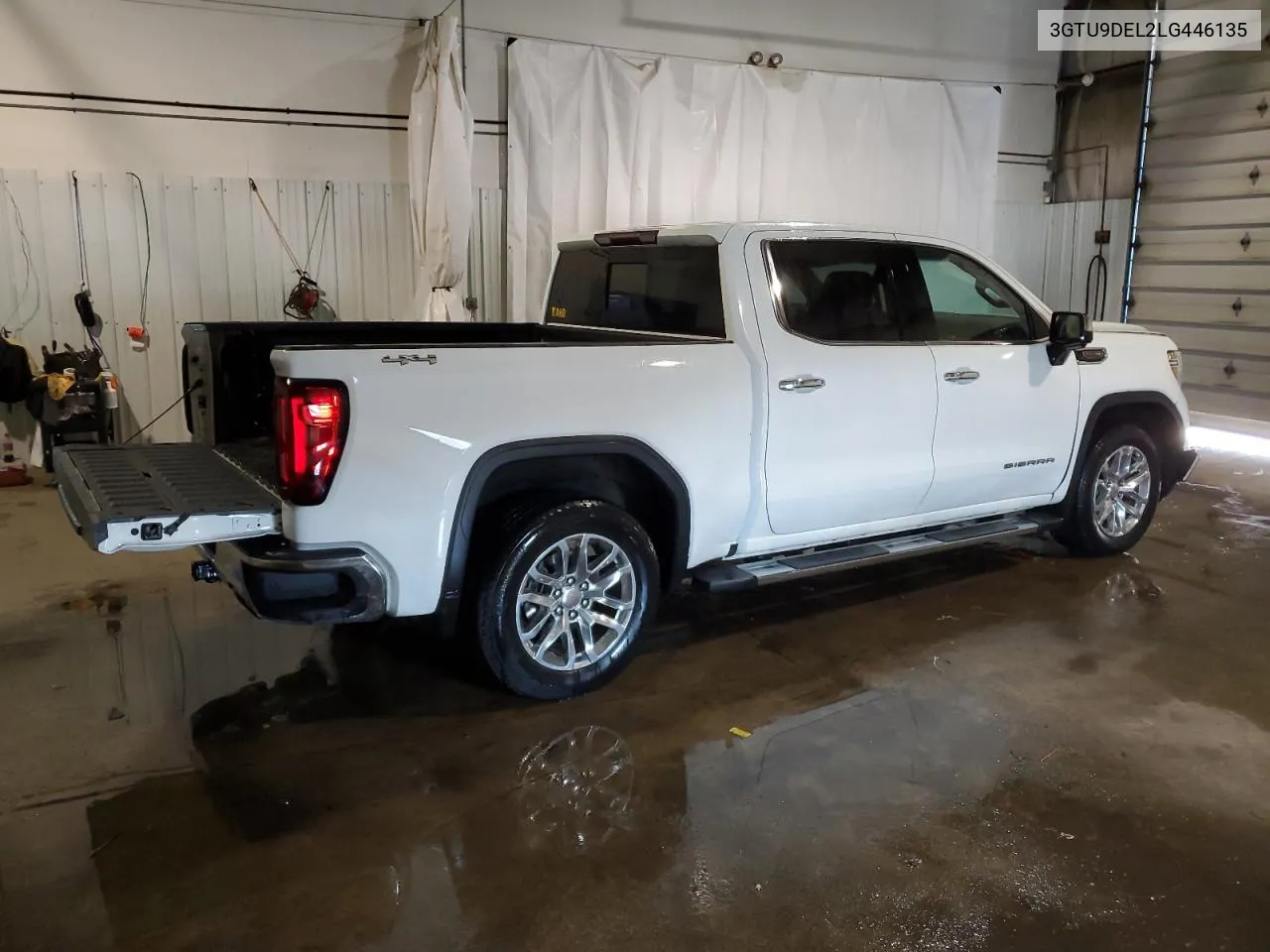 2020 GMC Sierra K1500 Slt VIN: 3GTU9DEL2LG446135 Lot: 70287994