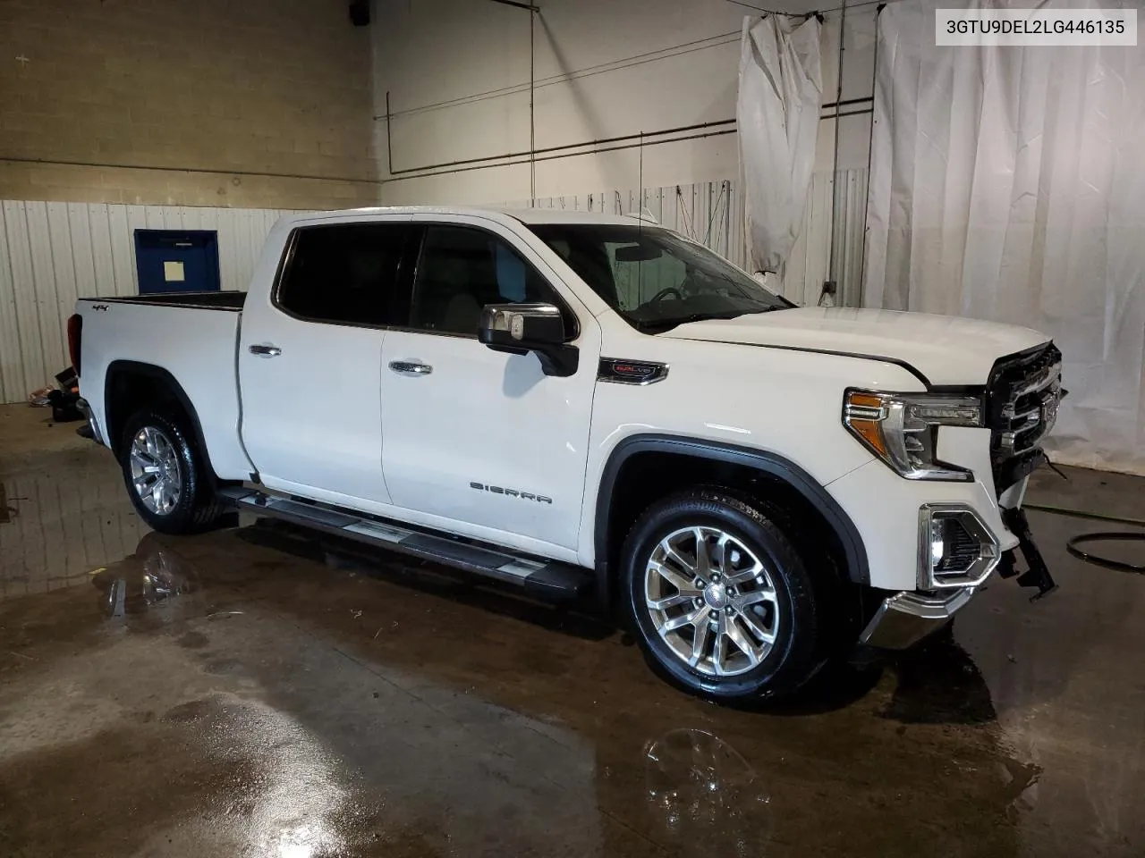 2020 GMC Sierra K1500 Slt VIN: 3GTU9DEL2LG446135 Lot: 70287994