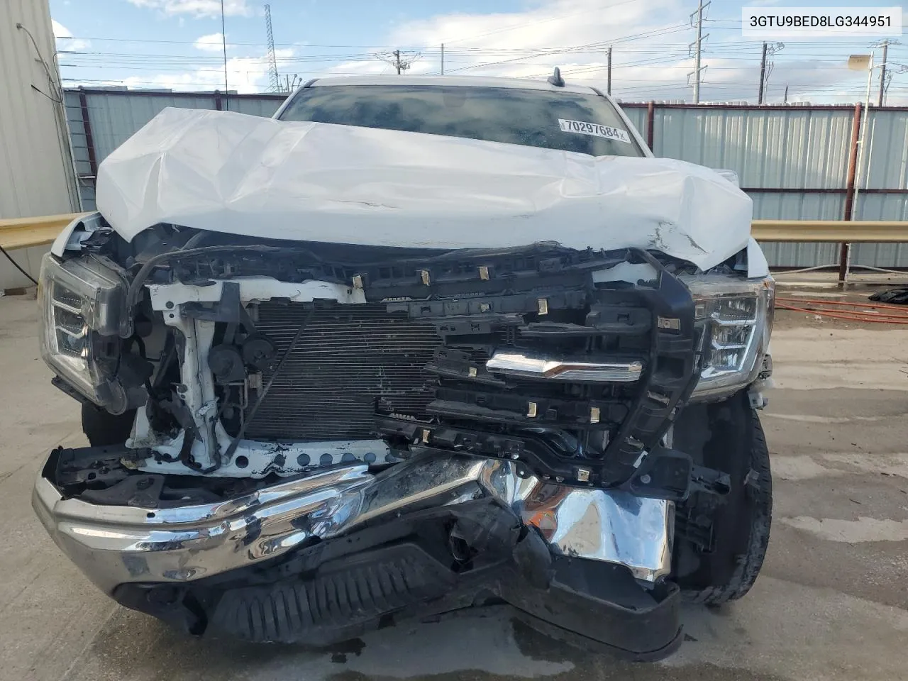 3GTU9BED8LG344951 2020 GMC Sierra K1500 Sle