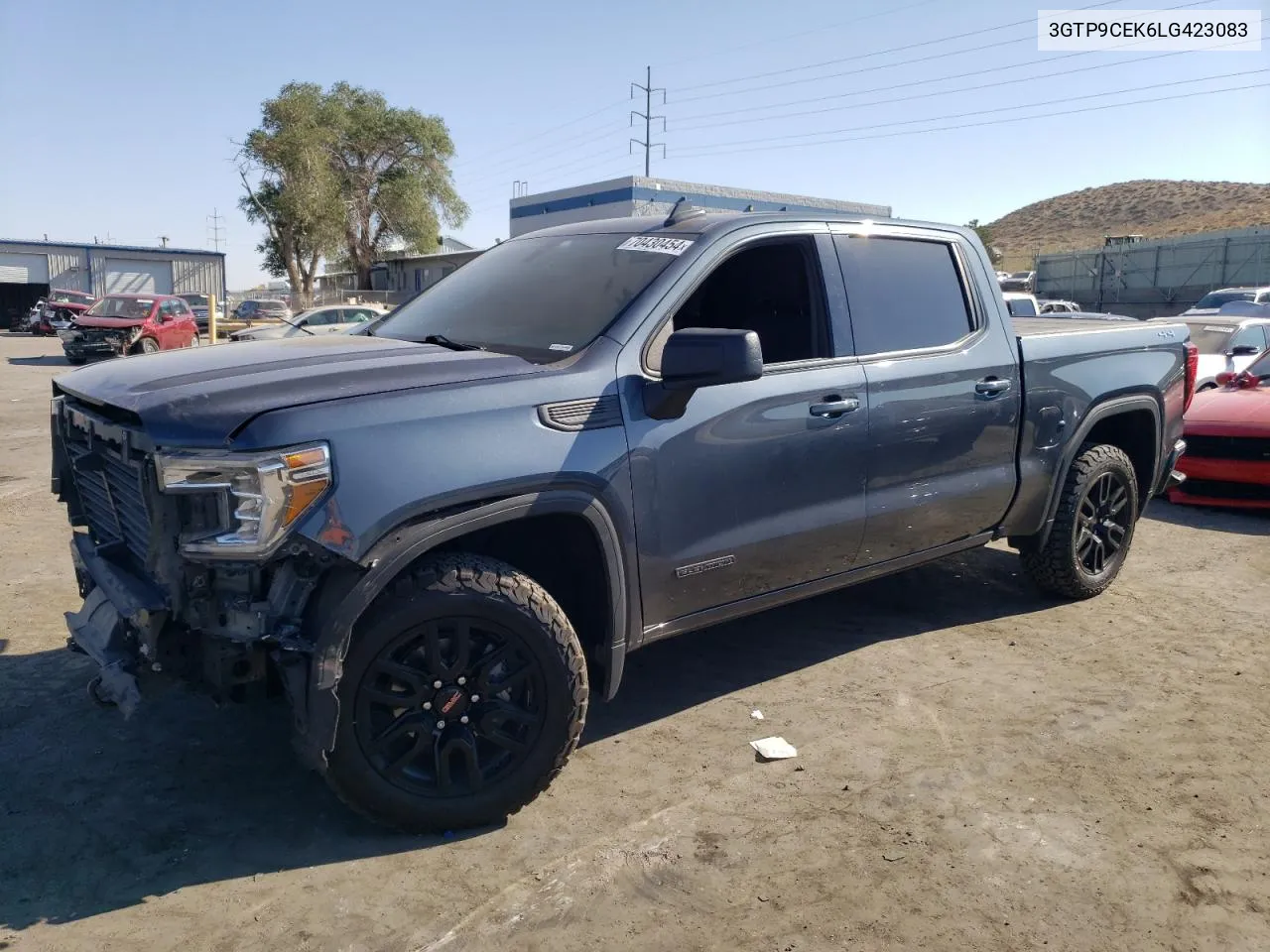 2020 GMC Sierra K1500 Elevation VIN: 3GTP9CEK6LG423083 Lot: 70430454