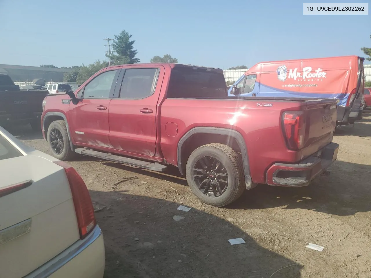 2020 GMC Sierra K1500 Elevation VIN: 1GTU9CED9LZ302262 Lot: 70659904