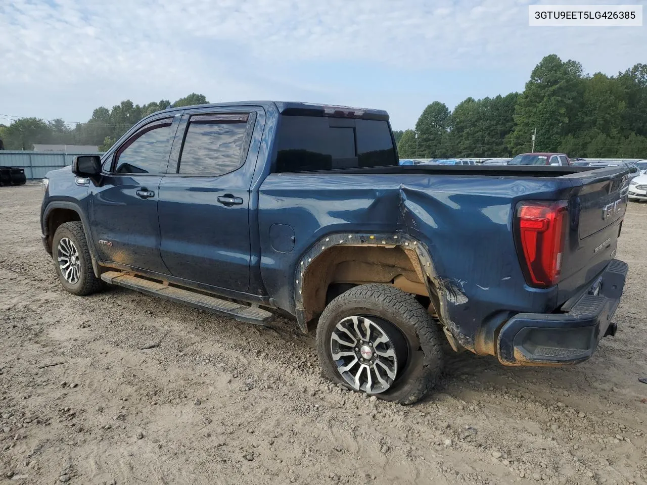 2020 GMC Sierra K1500 At4 VIN: 3GTU9EET5LG426385 Lot: 70850614