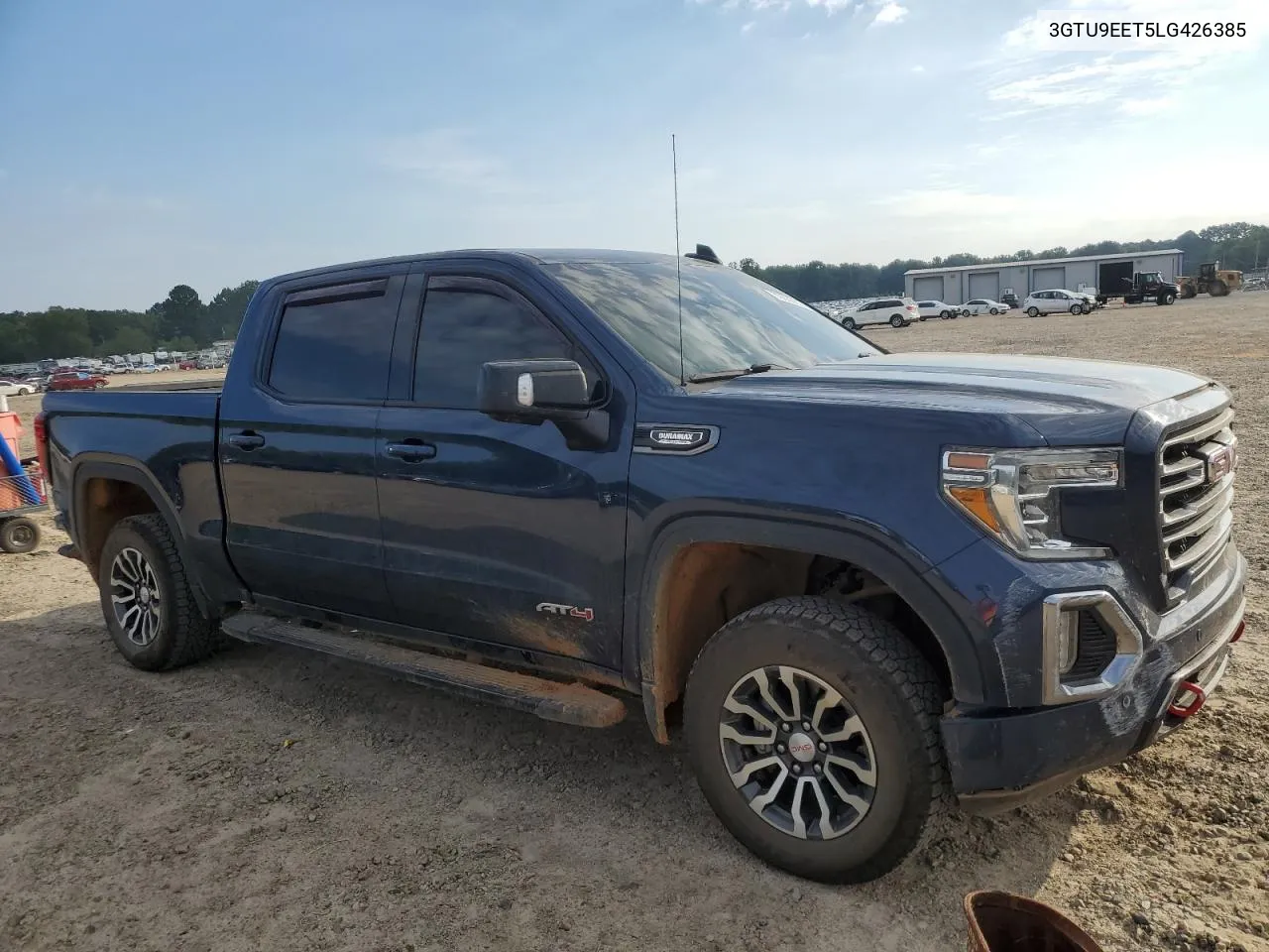 2020 GMC Sierra K1500 At4 VIN: 3GTU9EET5LG426385 Lot: 70850614