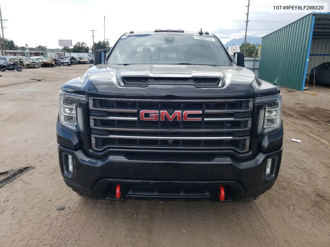 2020 GMC Sierra K2500 At4 VIN: 1GT49PEY8LF288320 Lot: 71026574