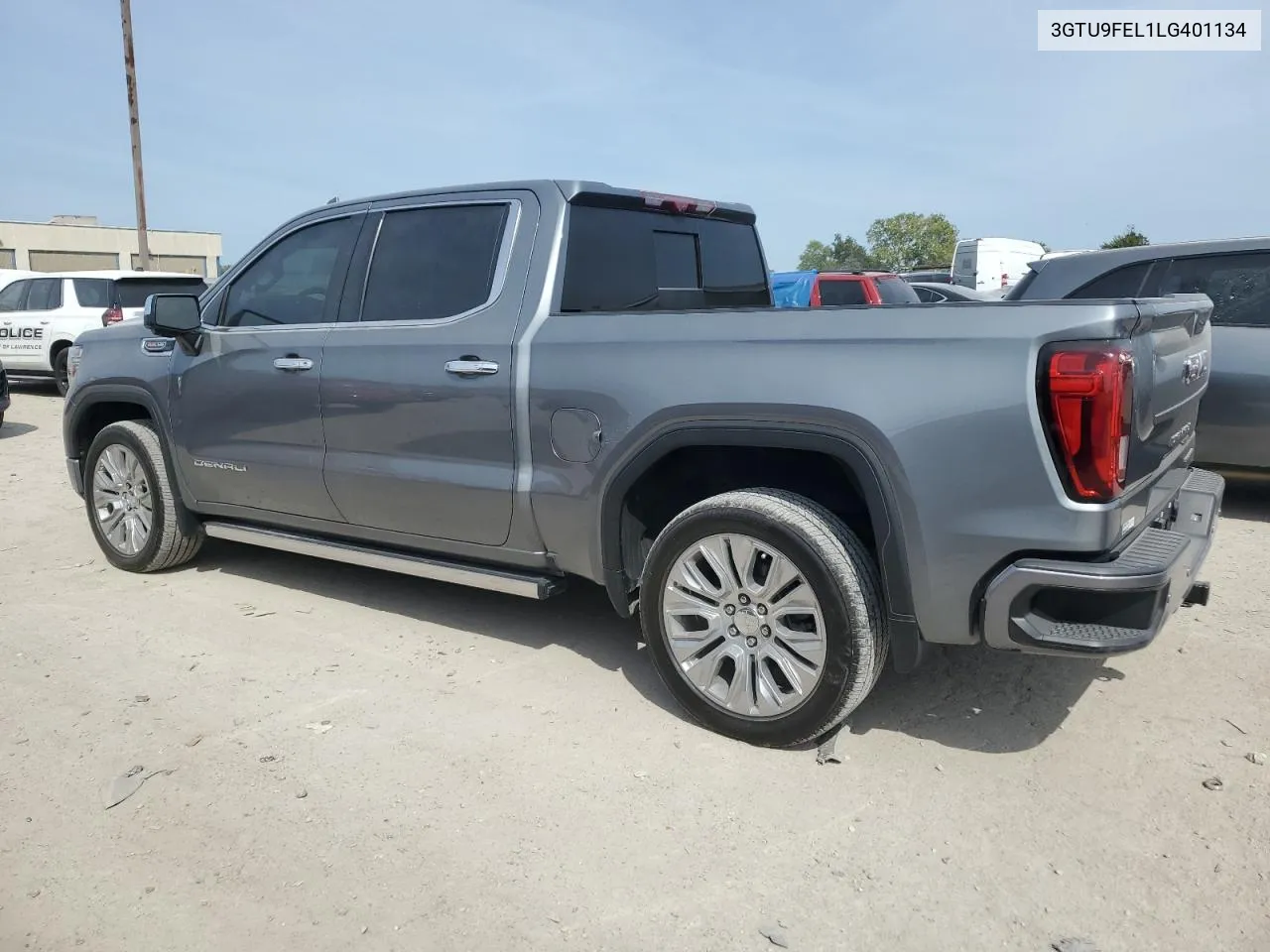 2020 GMC Sierra K1500 Denali VIN: 3GTU9FEL1LG401134 Lot: 71089634