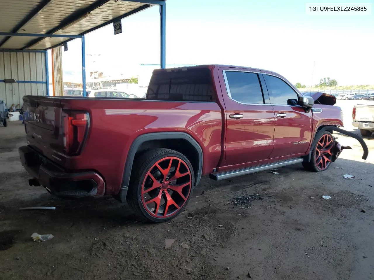 2020 GMC Sierra K1500 Denali VIN: 1GTU9FELXLZ245885 Lot: 71246534