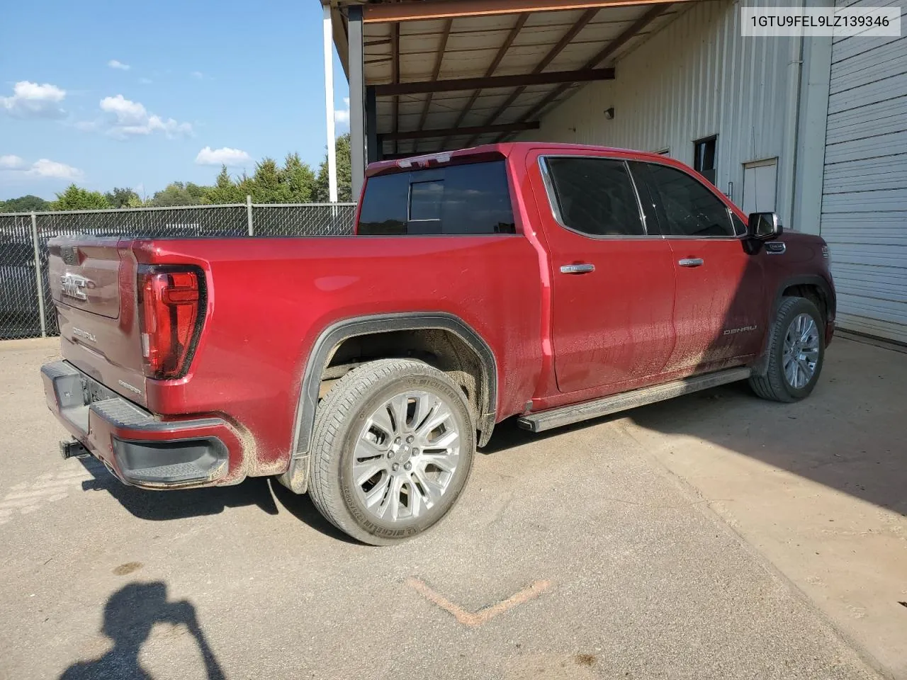 1GTU9FEL9LZ139346 2020 GMC Sierra K1500 Denali