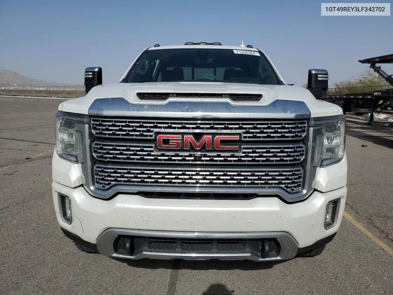 2020 GMC Sierra K2500 Denali VIN: 1GT49REY3LF342702 Lot: 71598364