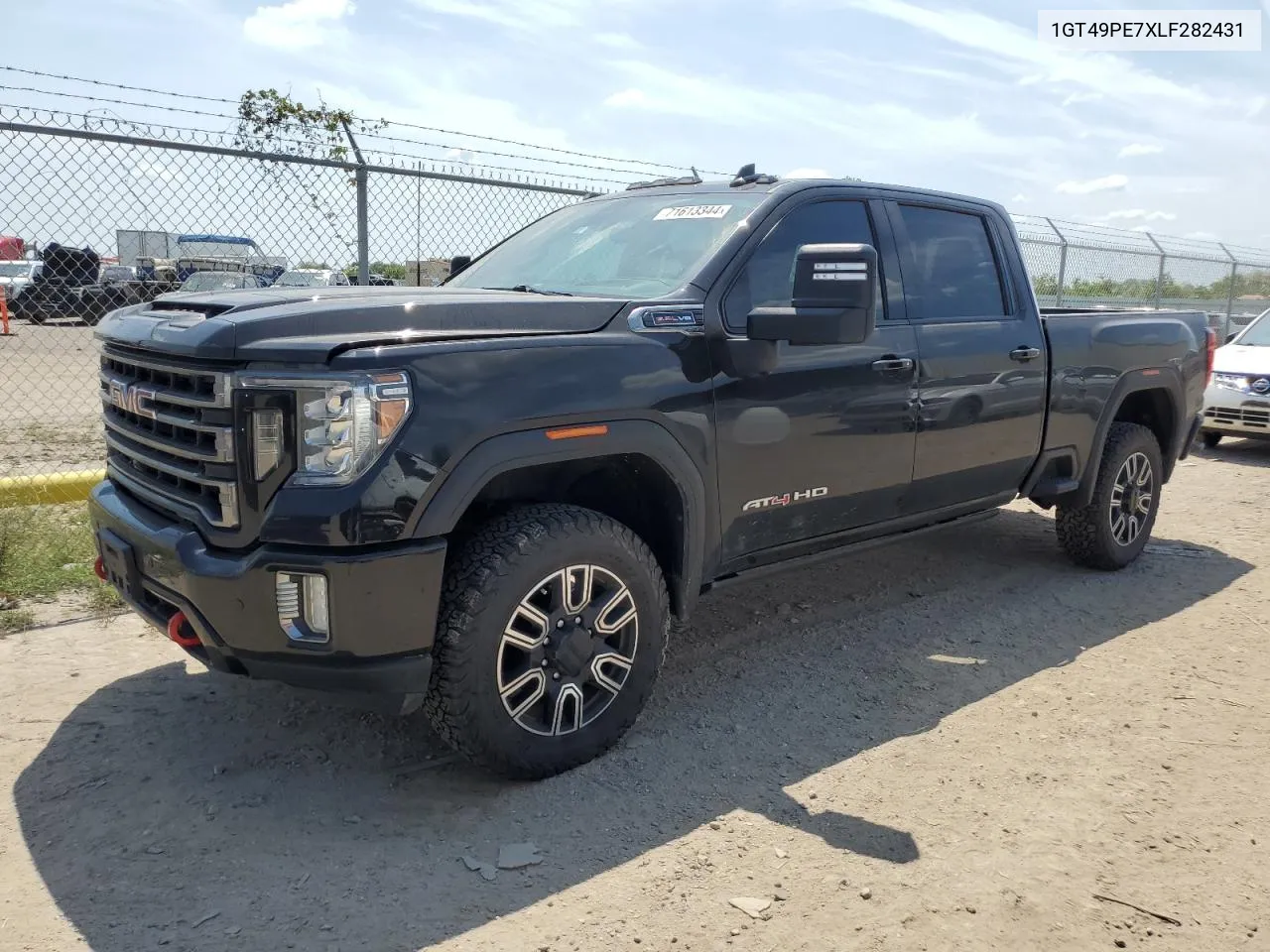 2020 GMC Sierra K2500 At4 VIN: 1GT49PE7XLF282431 Lot: 71613344