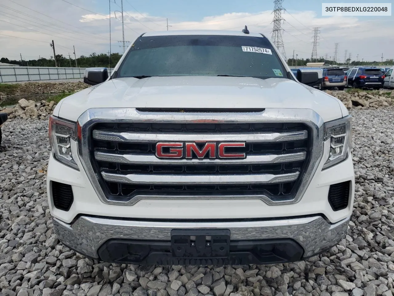 2020 GMC Sierra C1500 Sle VIN: 3GTP8BEDXLG220048 Lot: 71752674