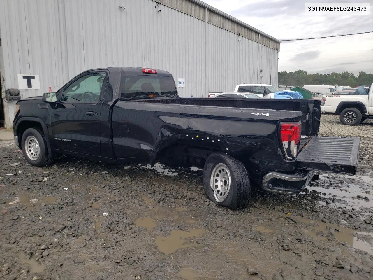 2020 GMC Sierra K1500 VIN: 3GTN9AEF8LG243473 Lot: 71959034