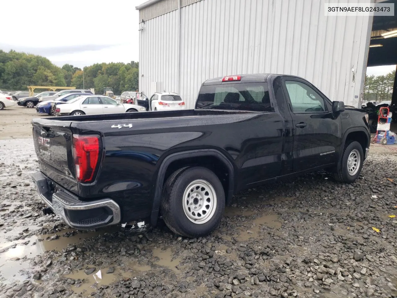 2020 GMC Sierra K1500 VIN: 3GTN9AEF8LG243473 Lot: 71959034