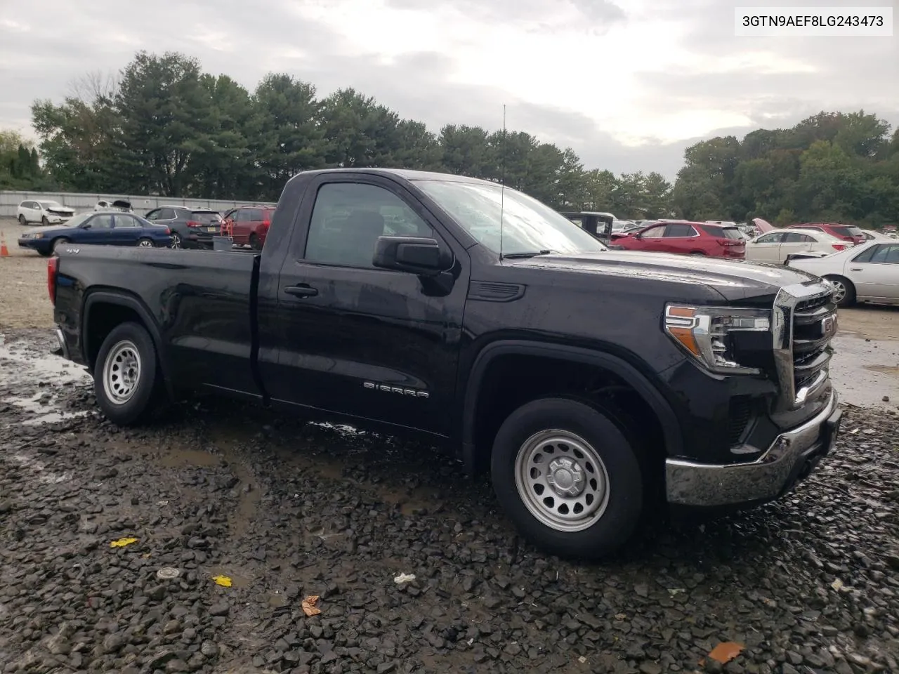 2020 GMC Sierra K1500 VIN: 3GTN9AEF8LG243473 Lot: 71959034