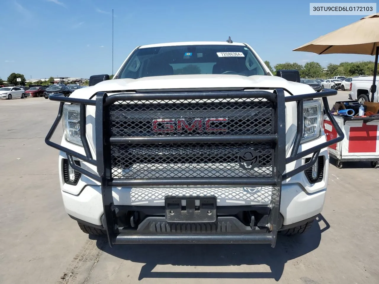 2020 GMC Sierra K1500 Elevation VIN: 3GTU9CED6LG172103 Lot: 72086364