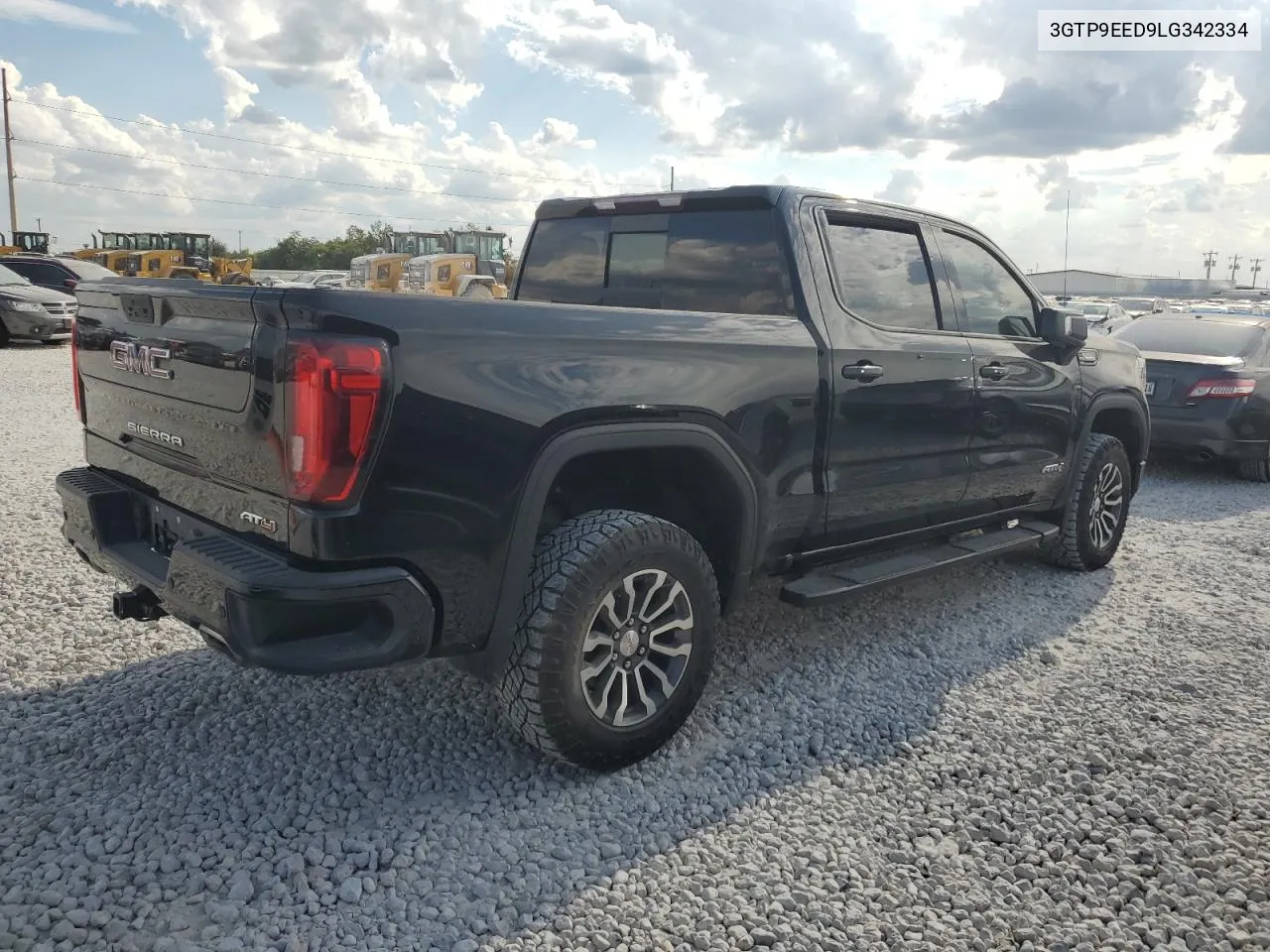 2020 GMC Sierra K1500 At4 VIN: 3GTP9EED9LG342334 Lot: 72133624