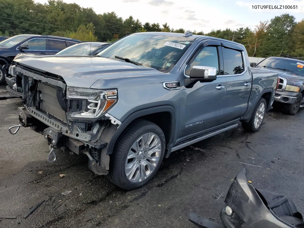 1GTU9FEL6LZ100651 2020 GMC Sierra K1500 Denali