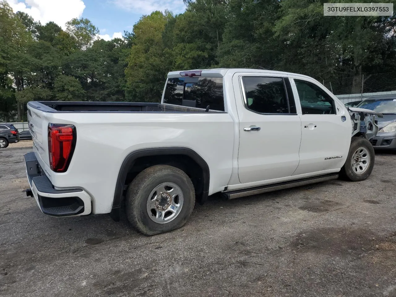 2020 GMC Sierra K1500 Denali VIN: 3GTU9FELXLG397553 Lot: 72436034