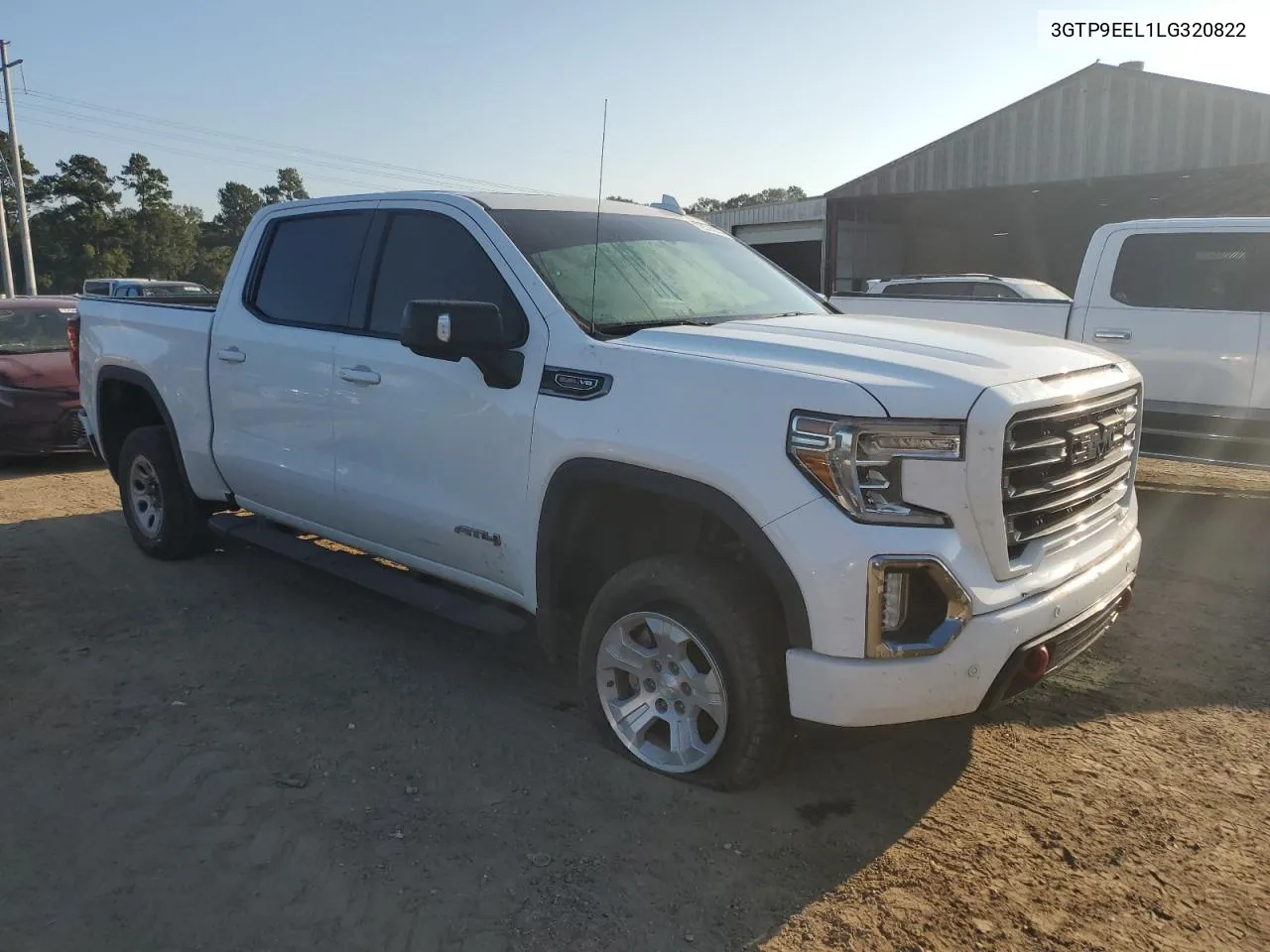 2020 GMC Sierra K1500 At4 VIN: 3GTP9EEL1LG320822 Lot: 72535044