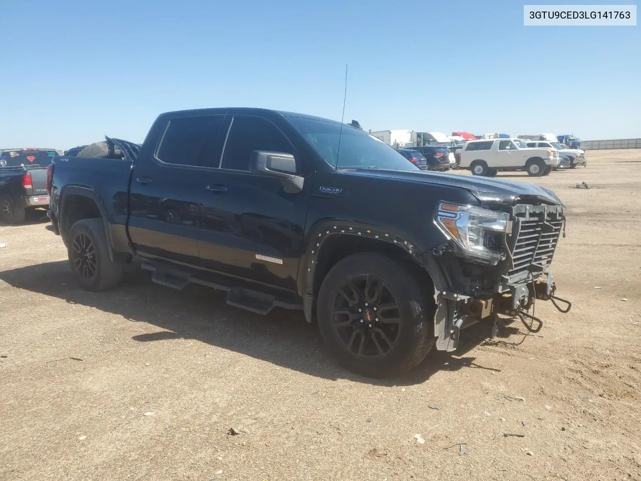 2020 GMC Sierra K1500 Elevation VIN: 3GTU9CED3LG141763 Lot: 72720764