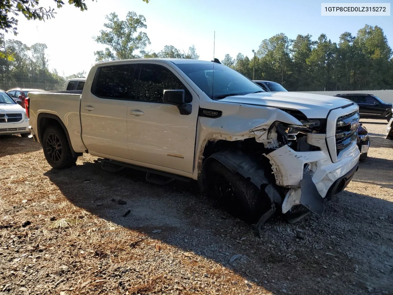 2020 GMC Sierra C1500 Elevation VIN: 1GTP8CED0LZ315272 Lot: 72736324