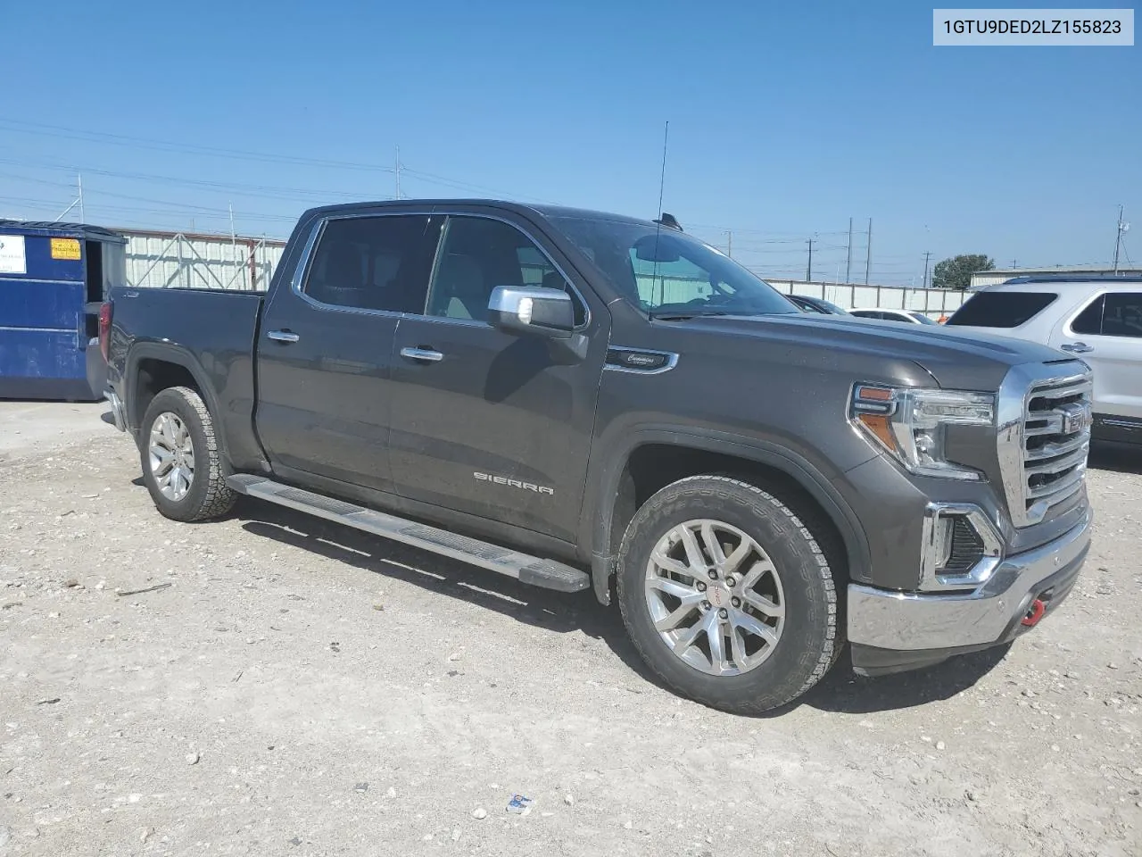 2020 GMC Sierra K1500 Slt VIN: 1GTU9DED2LZ155823 Lot: 72917344