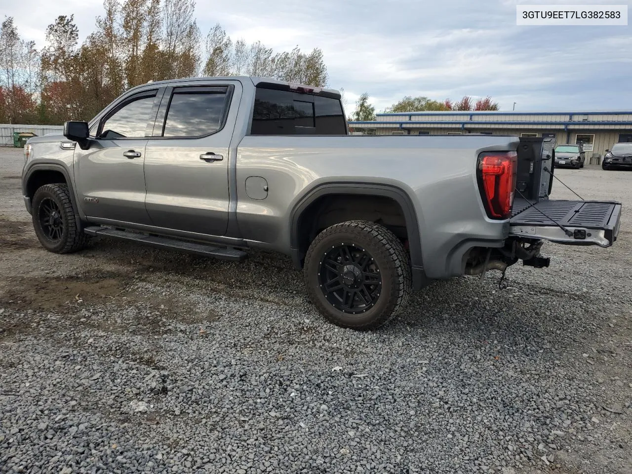 2020 GMC Sierra K1500 At4 VIN: 3GTU9EET7LG382583 Lot: 72927384