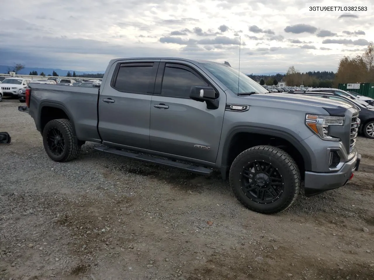 2020 GMC Sierra K1500 At4 VIN: 3GTU9EET7LG382583 Lot: 72927384