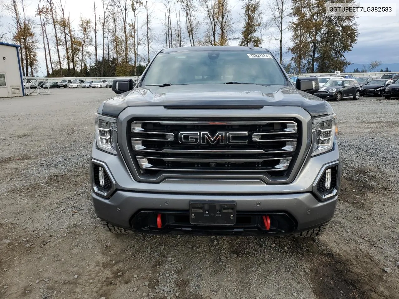 2020 GMC Sierra K1500 At4 VIN: 3GTU9EET7LG382583 Lot: 72927384