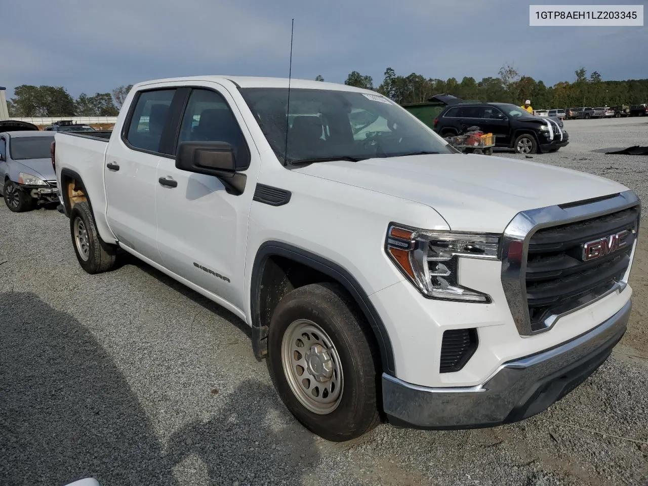 2020 GMC Sierra C1500 VIN: 1GTP8AEH1LZ203345 Lot: 73387204